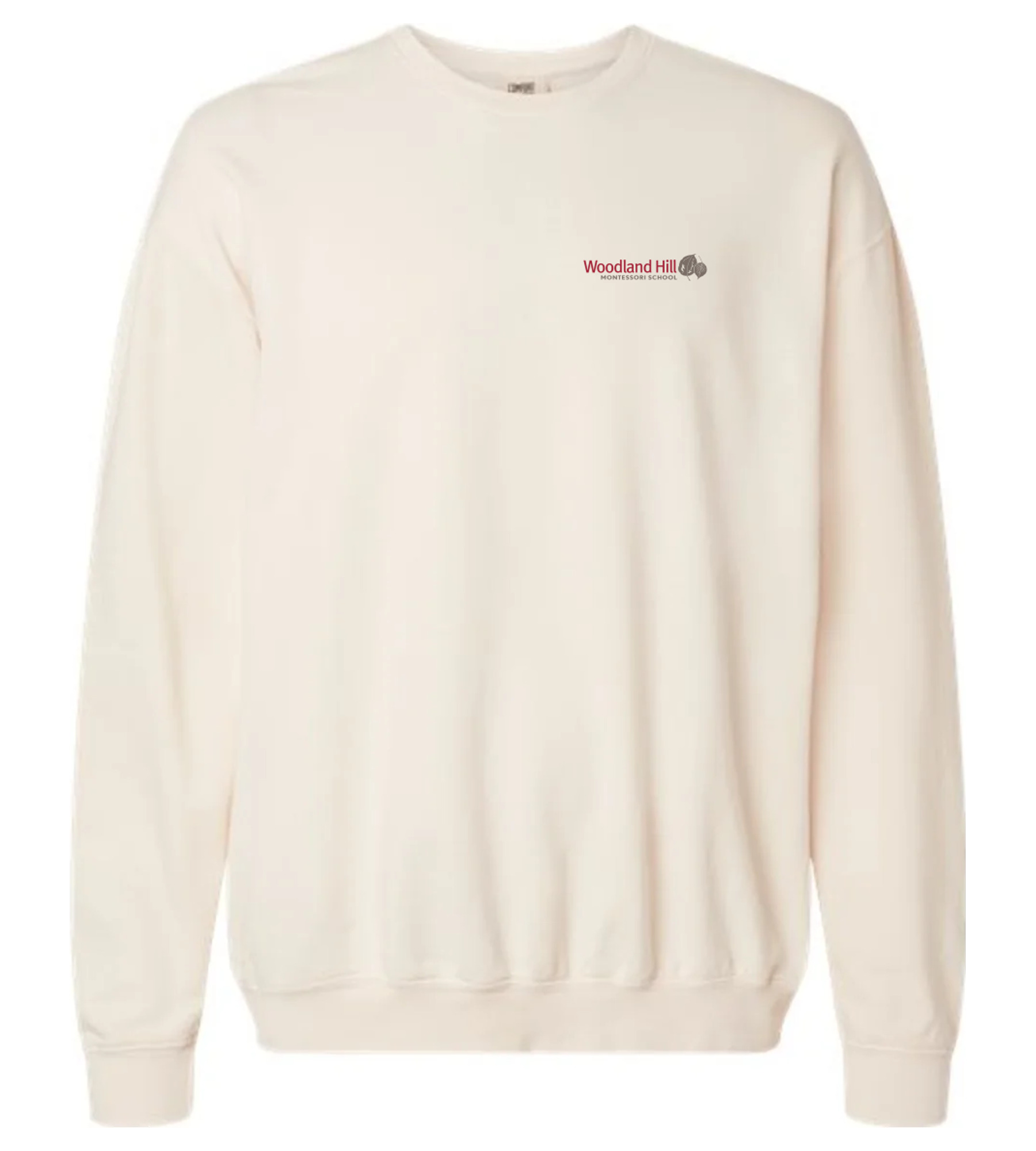Comfort Colors Garment-Dyed Lightweight Fleece Crewneck Sweatshirt